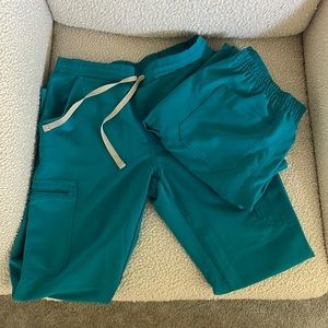 FIGS - Zola skinny pant size S color Teale